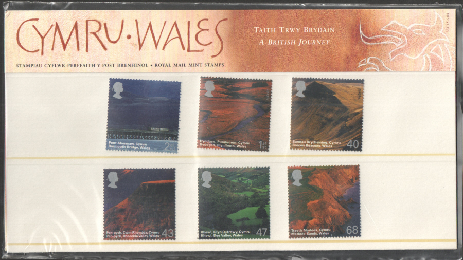 (image for) 2004 A British Journey: Wales Royal Mail Presentation Pack 361 - Click Image to Close